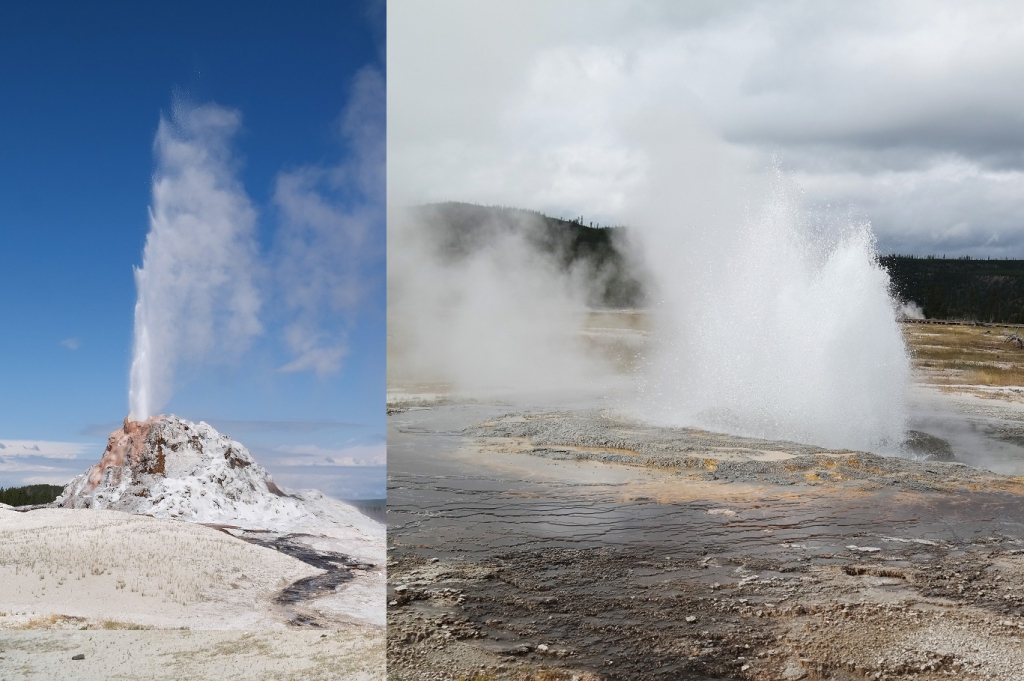 Geysire im Yellowstone-Nationalpark