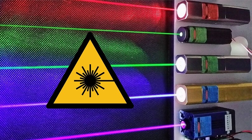 Laser - Farbenfrohe Technik
