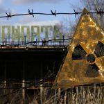 Radioaktivität: Warnschild in Prypjat
