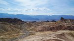 Death Valley : Aussicht vom Zabriskie Point