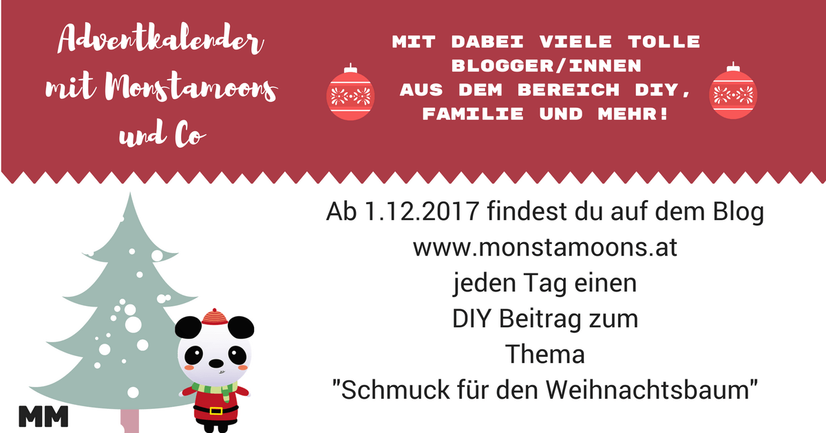 Adventskalender 2017 auf www.monstamoons.at