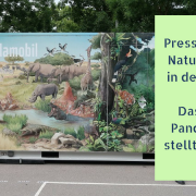Pressetermin: Umweltschutz in der Schule - das neue Pandamobil stellt sich vor