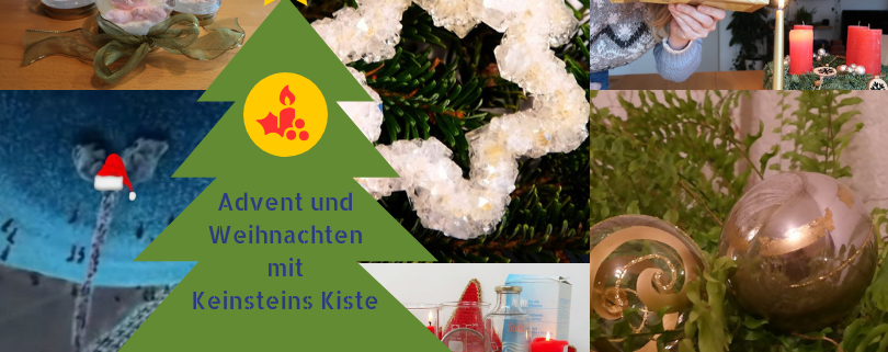 Weihnachten mit Keinsteins Kiste: Experimente und mehr im Advent