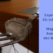 Experiment für Kinder: Eis schneiden